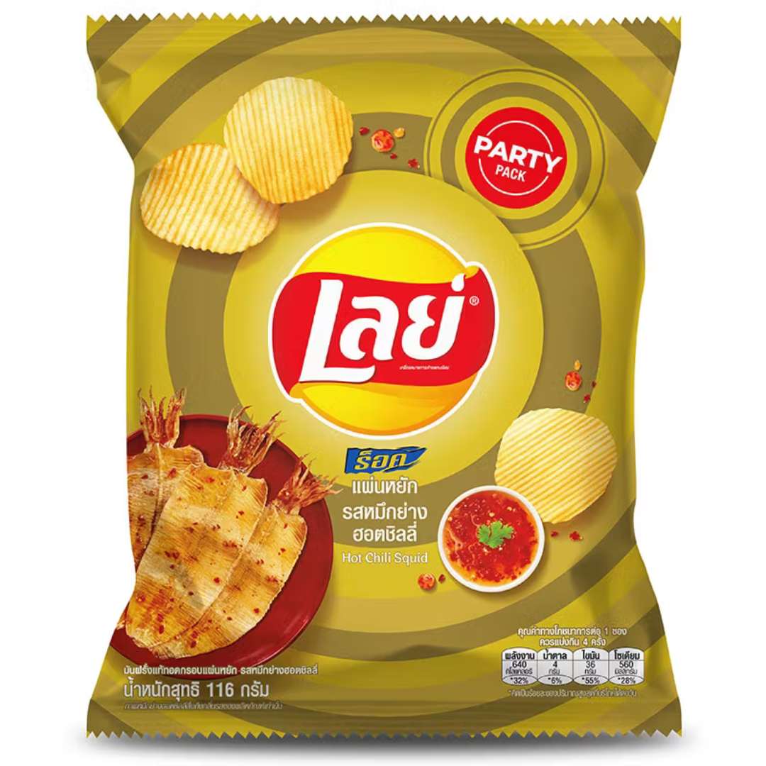 Lays Rock Chili Squid